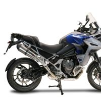 Scarico GPR compatibile con  Triumph Tiger 1200 Gt - Rally 2022-2024, GP Evo4 Titanium, Scarico omologato, silenziatore con db killer estraibile e raccordo specifico