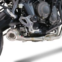 GPR exhaust compatible with  Triumph Tiger Sport 660 2022-2024, Powercone Evo, Racing full system exhaust, including removable db killer 