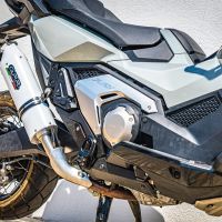 Scarico GPR compatibile con  Honda Forza 750 2021-2024, Albus Evo4, Scarico omologato, silenziatore con db killer estraibile e raccordo specifico