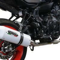 Scarico GPR compatibile con  Yamaha Mt-07  2021-2024, Albus Evo4, Scarico completo omologato,fornito con db killer estraibile,catalizzatore e collettore