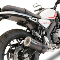 Scarico GPR compatibile con  Yamaha XSR 125 2021-2024, M3 Black Titanium, Scarico completo omologato,fornito con db killer estraibile,catalizzatore e collettore