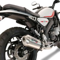 Scarico GPR compatibile con  Yamaha XSR 125 2021-2024, Satinox , Scarico completo omologato,fornito con db killer estraibile,catalizzatore e collettore