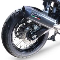 Scarico GPR compatibile con  Yamaha Tenere 700 2021-2024, Furore Evo4 Poppy, Scarico omologato, silenziatore con db killer estraibile e raccordo specifico