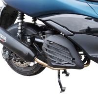 GPR exhaust compatible with  Zontes M 125 2022-2024, Pentaroad Black, Homologated legal full system exhaust, including removable db killer and catalyst 