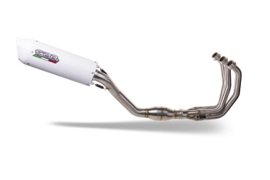 GPR exhaust compatible with  Yamaha Tracer 9 2021-2024, Albus Evo4, Homologated legal full system exhaust, including removable db killer and catalyst 