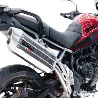 Scarico GPR compatibile con  Triumph Tiger 900 GT / Pro / Rally Pro 2024-2025, Hyper Sonic Titanium, Scarico omologato, silenziatore con db killer estraibile e raccordo specifico