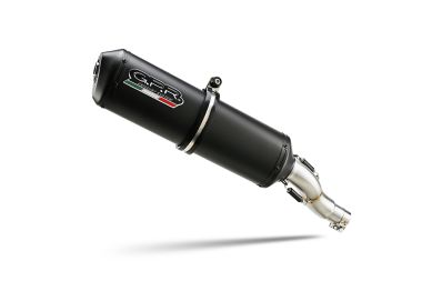 GPR exhaust compatible with  Kawasaki Versys 650 2006-2014, Ghisa , Homologated legal slip-on exhaust including removable db killer and link pipe 