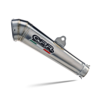 GPR exhaust compatible with  Kawasaki Vulcan 650 S 2021-2023, Powercone Evo, Homologated legal full system exhaust, including removable db killer and catalyst 