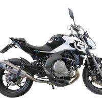 Scarico GPR compatibile con  Cf Moto 700 Mt 2023-2024, GP Evo4 Titanium, Terminale di scarico omologato,fornito con db killer estraibile,catalizzatore e collettore