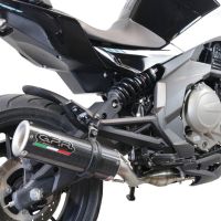 Scarico GPR compatibile con  Cf Moto 700 Mt 2023-2024, M3 Poppy , Terminale di scarico omologato,fornito con db killer estraibile,catalizzatore e collettore