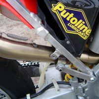 Scarico GPR compatibile con  Honda Crf 450 R-RX 2006-2008, Furore Poppy, Scarico completo omologato,fornito con db killer estraibile e collettore