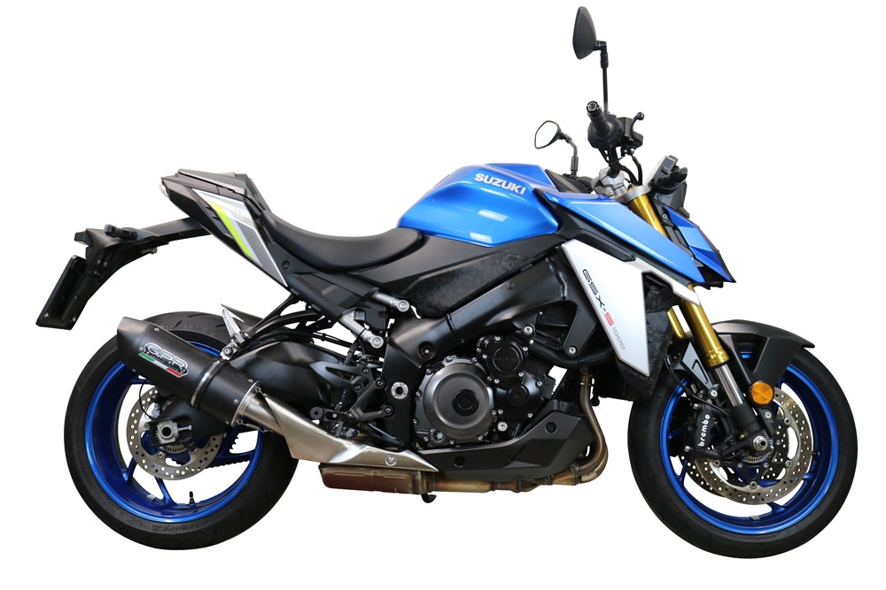 Scarico GPR compatibile con  Suzuki Gsx-S 1000 F 2021-2024, Furore Evo4 Poppy, Scarico completo omologato,fornito con db killer estraibile,catalizzatore e collettore