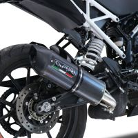 Scarico GPR compatibile con Ktm Duke 390 2021-2023, Furore Evo4 Poppy, Scarico omologato, silenziatore con db killer estraibile e raccordo specifico 