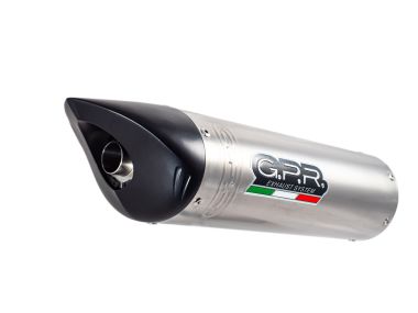 Scarico compatibile con Ducati Hypermotard 1100 - 1100 Evo 2007-2012, Tiburon Titanium, Coppia di terminali di scarico omologati, forniti con db killer removibili e raccordi specifici